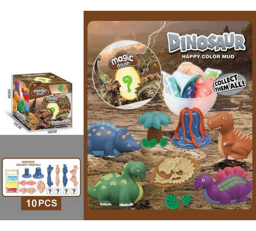 Тісто для ліплення 8660 (144/2) 4 кольори тіста, форми, в коробці – в наличии! Купите сейчас у KAZKOVA