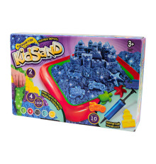 гр Кінетичний пісок "KidSand" 1600г + пісочниця KS-02-01 U (5) "Danko Toys"