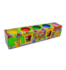 гр Тісто для ліплення "Master Do" TMDB-01-02U (УКР) (9) 5 банок*50 г. "Danko Toys"