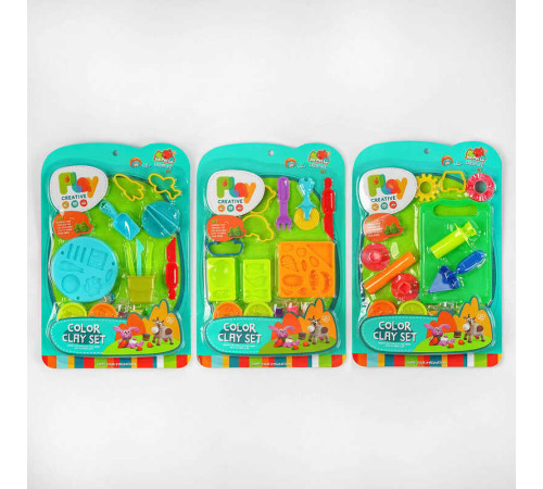 Тісто для ліплення 5838-160 /161/162 (72/2) 3 види, 5 кольорів тіста, аксесуари, на листі – в наличии! Купите сейчас у KAZKOVA