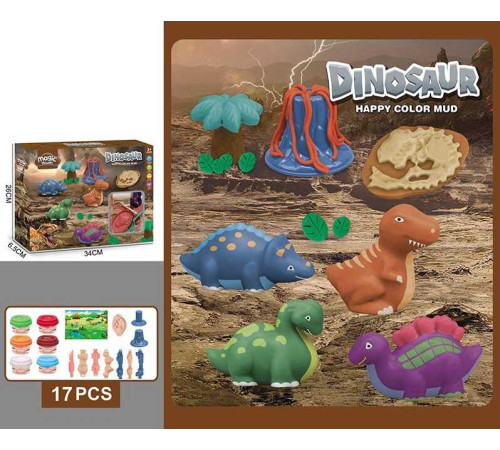 Тісто для ліплення 8661 (36/2) 6 кольорів тіста, форми, екструдери, в коробці – в наличии! Купите сейчас у KAZKOVA