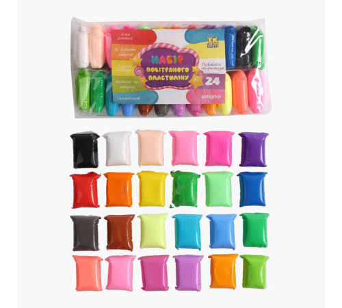 Повітряний пластилін C 73370 (100) "TK Group", ЦІНА ЗА 24 ШТУКИ В УПАКОВЦІ, стеки, в пакеті – в наличии! Купите сейчас у KAZKOVA