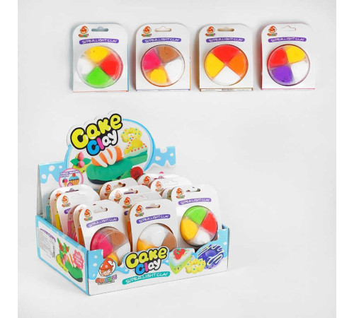 Тісто для ліплення C 57505 (24) 4 набори кольорів, ЦІНА ЗА 12 ШТУК У БЛОЦІ – в наличии! Купите сейчас у KAZKOVA