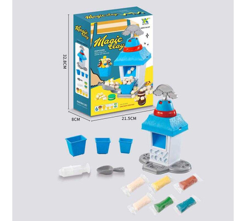 Тісто для ліплення 2940 C (48) 6 кольорів тіста, формочки, аксесуари, в коробці – в наличии! Купите сейчас у KAZKOVA