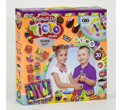 гр Тісто для ліплення "Master Do" TMD-03-06, 30 кольорів*20г УКР. (6) "Danko toys", в коробці – в наличии! Купите сейчас у KAZKOVA