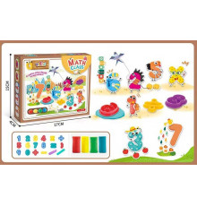 Тісто для ліплення 5829 C (120/2) 4 кольори, 16 форм, в коробці