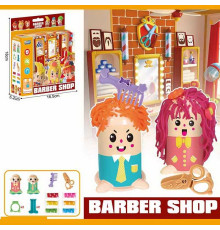 Тісто для ліплення SM 8112 (120/2) "Перукарня", 2 екструдери, 6 пачечок тіста для ліплення, гребінець, ножиці, в коробці