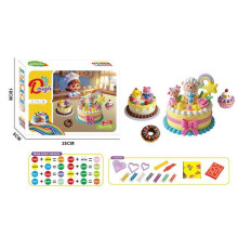 Тісто для ліплення 9012 (72/2) 7 кольорів тіста, ніж, фігурні форми, в коробці