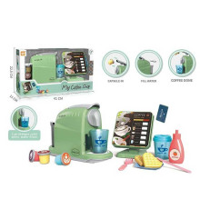 Кавомашина LD 6610 A Штрих = 00231 (24/2) касовий апарат, звук, підсвічування, ллється вода, аксесуари, капсули з кавою, в коробці