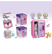 Сейф WF 3021 F (32) звуки, іграшкові гроші, в коробці