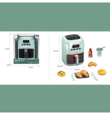 Мультиварка A 1012-2 (36) на батарейках, підсвітка, звук, імітація роботи мультиварки, набір продуктів, в коробці