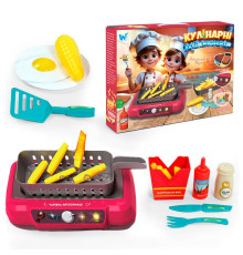 Кулінарні експерименти 24299 (18) "WToys", підсвічування, звукові ефекти, 13 аксесуарів, продукти змінюють колір, кухонне начиння, в коробці