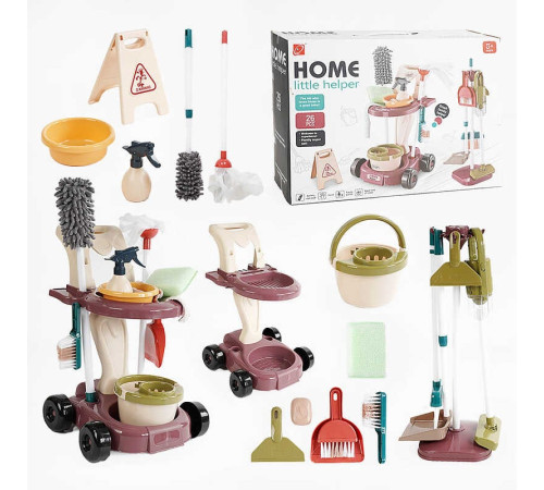 Набір для прибирання 667-56 (8) 26 елементів, пилосос на батарейках, в коробці