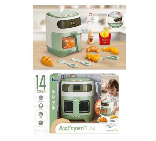 Мультиварка C 20 (24) 14 ігрових елементів, світло, звукові ефекти, перемикач мелодій, таймер, холодна пара, обертання “нагрівального елементу”, регулювання гучності, столове приладдя, муляжі харчових продуктів, у коробці