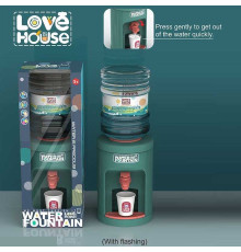 Кулер 678-1 (24) функціональний, звуки, підсвічування, 2 паперових стаканчики, в коробці