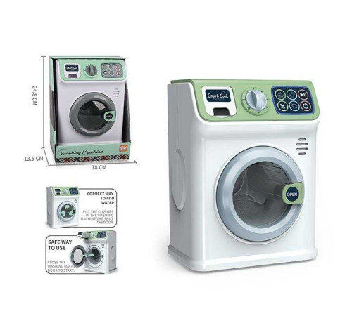 Пральна машина LD 885 A Штрих = 00132 (40/2) звук, підсвічування, КОЛІР ЗЕЛЕНИЙ, в коробці