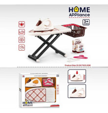 Набір для прасування 6932 A (22/2) праска на батарейках, імітація роботи праски, спрей, дошка для прасування, кошик, аксесуари, в коробці