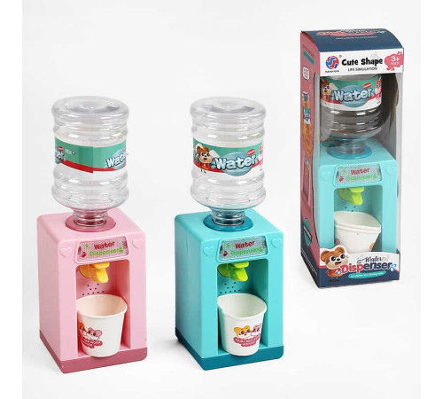 Кулер 2016-140 (96/2) 2 кольори, підсвічування, звук, від батарейок, паперові стаканчики, в коробці