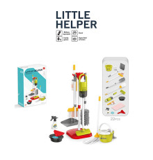 Набір для прибирання 667-72 (18) пилосос на батарейках, 22 елементи, в коробці