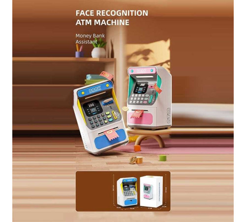 Сейф 7010 А (18/2) 2 види, “Банкомат”, звуки, підсвічування, іграшкова картка, в коробці – в наличии! Купите сейчас у KAZKOVA