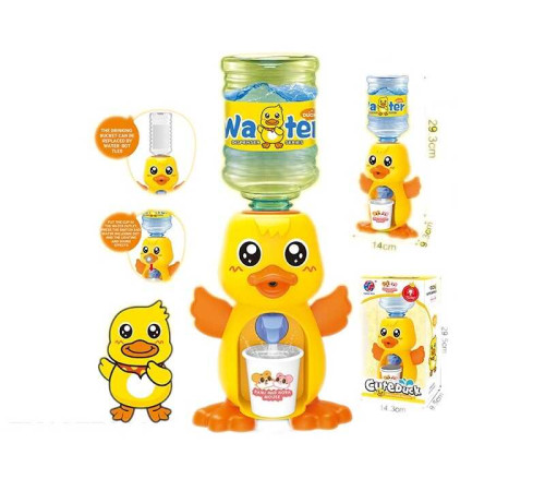 Кулер 2016-167 (72/2) підсвічування, звук, механічна подача води, знімний бак для води, стаканчики, в коробці