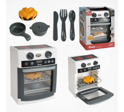 Плита F 2309 (24/2) звуки, підсвічування, відкриваються дверцята, муляжі їжі та посуду, в коробці