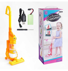 Пилосос 828 D (12) вакуумний, звук, підсвічування, мелодія, акумулятор 7.4V, USB-кабель, викрутка, пінопластові кульки, в коробці