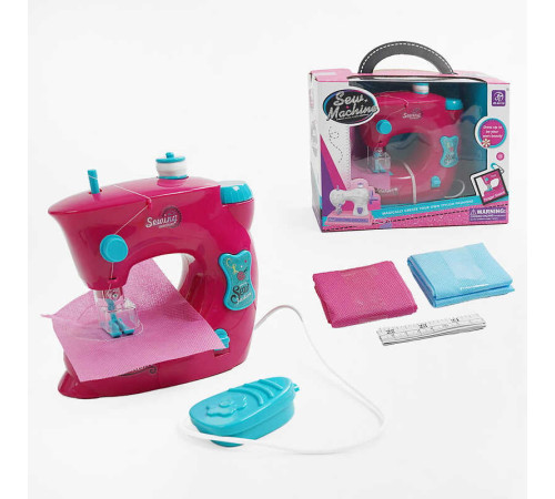 Швейна машинка 7811 (60/2) на батарейках, шиє, підсвічування, нитки, тканина, сантиметр, інструкція, в коробці – в наличии! Купите сейчас у KAZKOVA