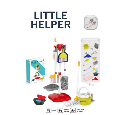 Набір для прибирання 667-74 (24) 18 елементів, в коробці