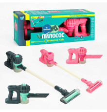 Пилосос 83718 / XG 2-33 AB (24) "WToys", 2 кольори, 3 насадки, підсвічування, дзижчання, всмоктує пил, в коробці