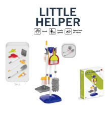 Набір для прибирання 667-75 (36) 9 елементів, підставка, мітла, щітки, в коробці