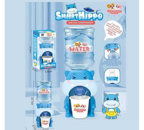 Кулер 2016-176 (128/2) механічна подача води, знімний бак для води, стаканчики, в коробці