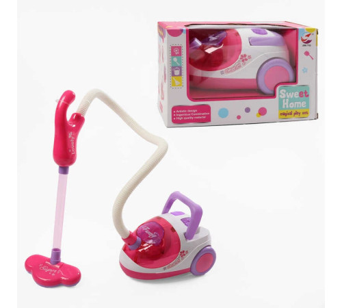 Пилосос А 5936 (48/2) ШТРИХ=51086 на батарейках, імітація справжнього інструменту, підсвічування, в коробці