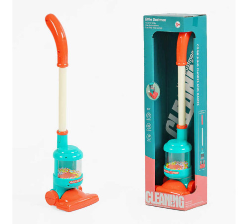 Пилосос XG 2-38 A (12) вакуумний, механічний принцип роботи, кольорові кульки, в коробці