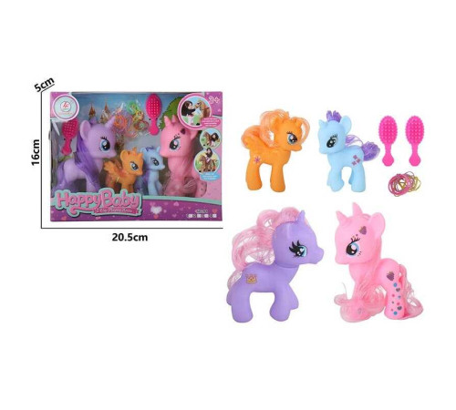 Набір поні 60264-4 (72) в коробці