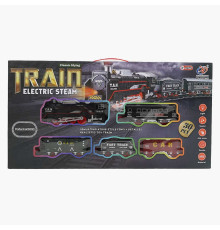 Залізниця JHX 6337 (12) 31 елемент, звук, підсвічування, парогенератор, 4 вагони, в коробці