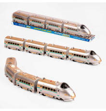 Потяг 50402 (24) "WToys", ОЗВУЧУВАННЯ УКРАЇНСЬКОЮ МОВОЮ, пісня, фрази, звуки, довжина 70 см, колесо вільного ходу, в слюді