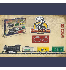 Залізниця 3161 B (12) 14 елементів, локомотив, 3 вагони, звуки, підсвічування, в коробці