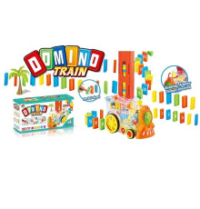 Потяг 918 (36) звук, підсвічування, автоматичне викладання цеглинок, декорації, наліпки, в коробці