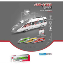 Потяг 731-24 K1 (60) звук, підсвічування, інерція, в коробці, ВИДАЄТЬСЯ ТІЛЬКИ МІКС ВИДІВ