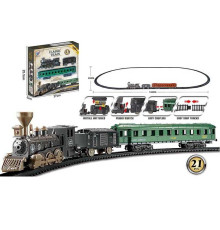 Залізниця YY 559 (72) локомотив, 2 вагони, на батарейках, в коробці