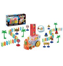 Потяг 928 (30) звук, підсвічування, автоматичне викладання цеглинок, декорації, наліпки, в коробці