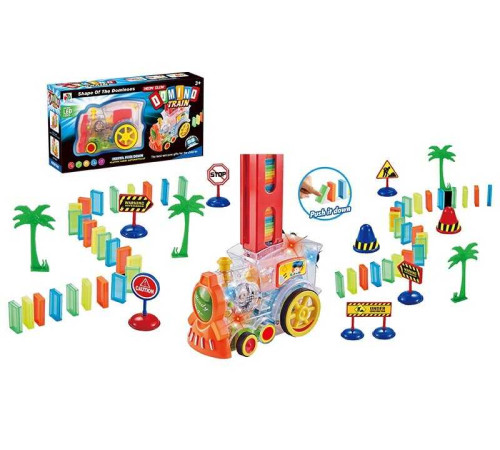 Потяг 928 (30) звук, підсвічування, автоматичне викладання цеглинок, декорації, наліпки, в коробці – в наличии! Купите сейчас у KAZKOVA