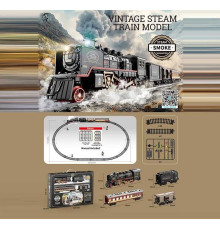 Залізниця HS 8021 A (12) локомотив, 3 вагони, звуки, підсвічування, парогенератор, в коробці