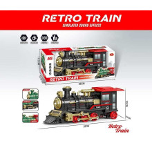 Потяг 801 B (36) розмір - 25х10х10 см, локомотив, інерція, рухомі елементи, в коробці