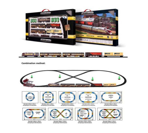 Залізниця 1601 B-1 (12) 5 вагонів, дерева, 3 станції, звук, підсвічування, масштаб 1:87, в коробці – в наличии! Купите сейчас у KAZKOVA Залізниця 1601 B-1 (12) 5 вагонів, дерева, 3 станції, звук, підсвічування, масштаб 1:87, в коробці – в наличии! Купите сейчас у KAZKOVA