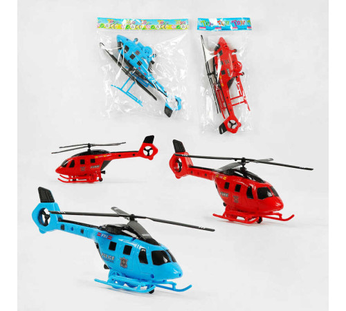 Гелікоптер 147 (288/2) 2 кольори, заводний механізм, у пакеті – в наличии! Купите сейчас у KAZKOVA