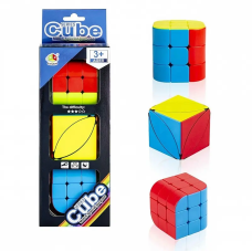 Подарунковий набір головоломок, 6см, 3 кубики в наборі
