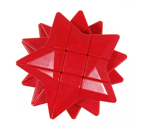 Кубик головоломка YongJun 3x3x3 Star Puzzle, Зірка, в коробці, червоного кольору