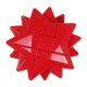Кубик головоломка YongJun 3x3x3 Star Puzzle, Зірка, в коробці, червоного кольору